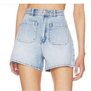 Rolla’s Mirage Short Lyocell in Organic Light Blue